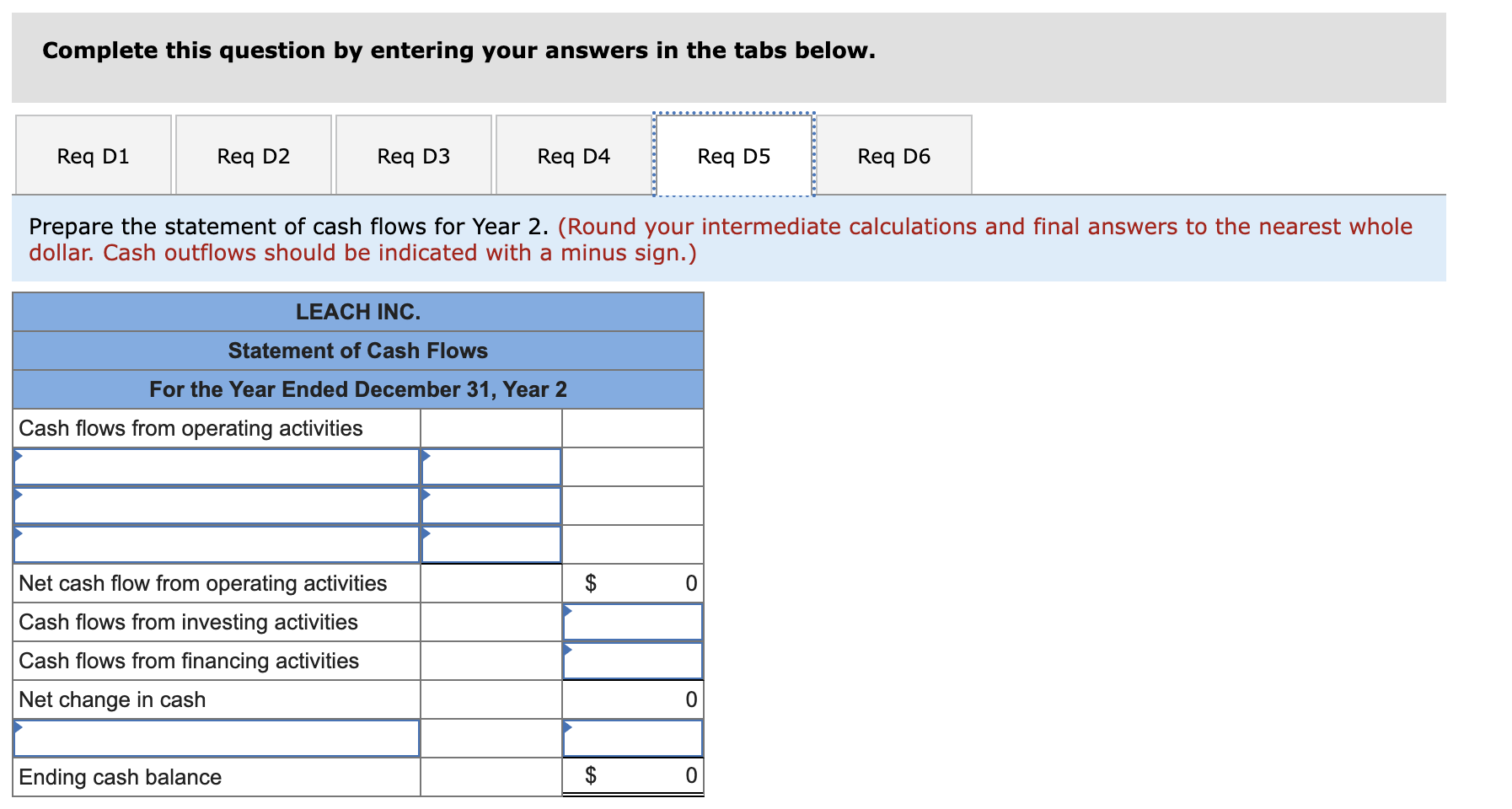 from accounts receivable. 5. Paid $18,000 of salaries expense for the year.
