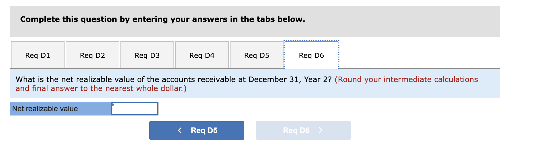 6. Adjusted the accounting records to reflect uncollectible accounts expense for the