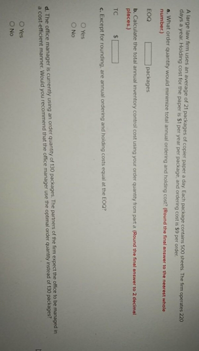 I just need it solved in detailed steps A large law firm