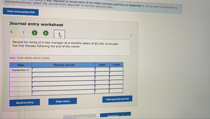 at a total cost of $12,000. b. On September 1, received $55,200