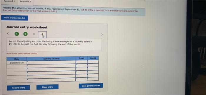 be paid in the following month. The organization uses the track on