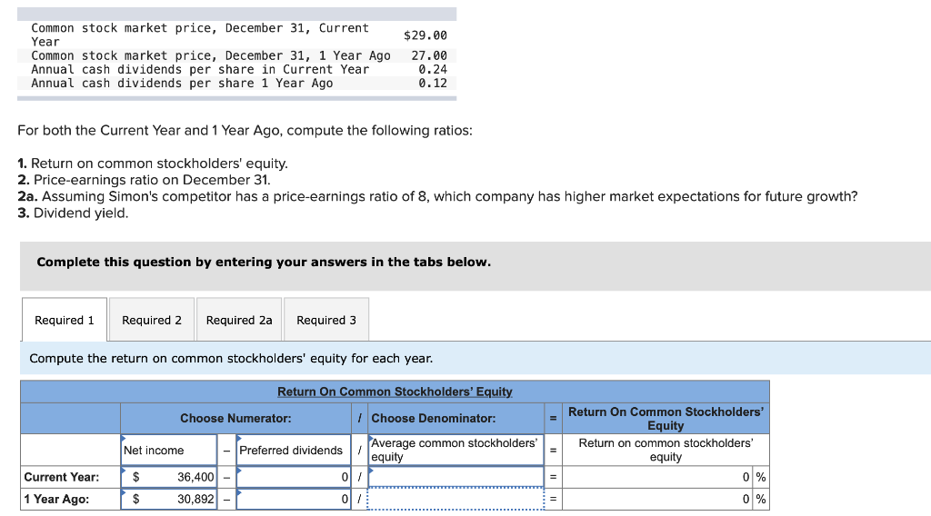 the stock and retained earnings and divided it by 2, but the