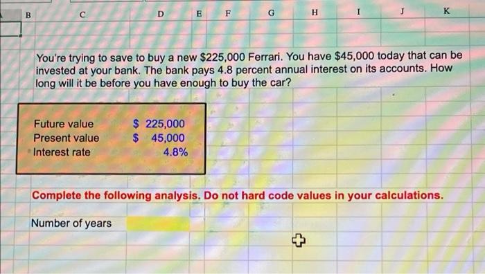 please help for good rating! B D E F K G H