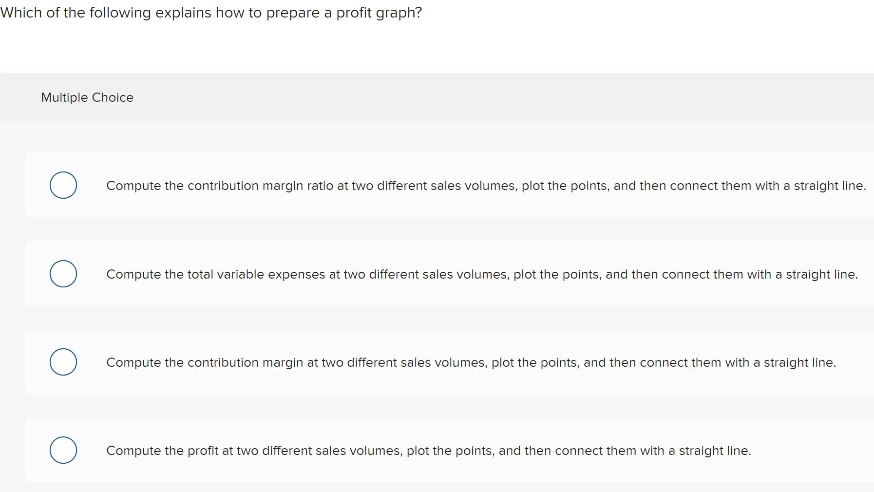 units during its second year of operations: Per Year Selling price Direct