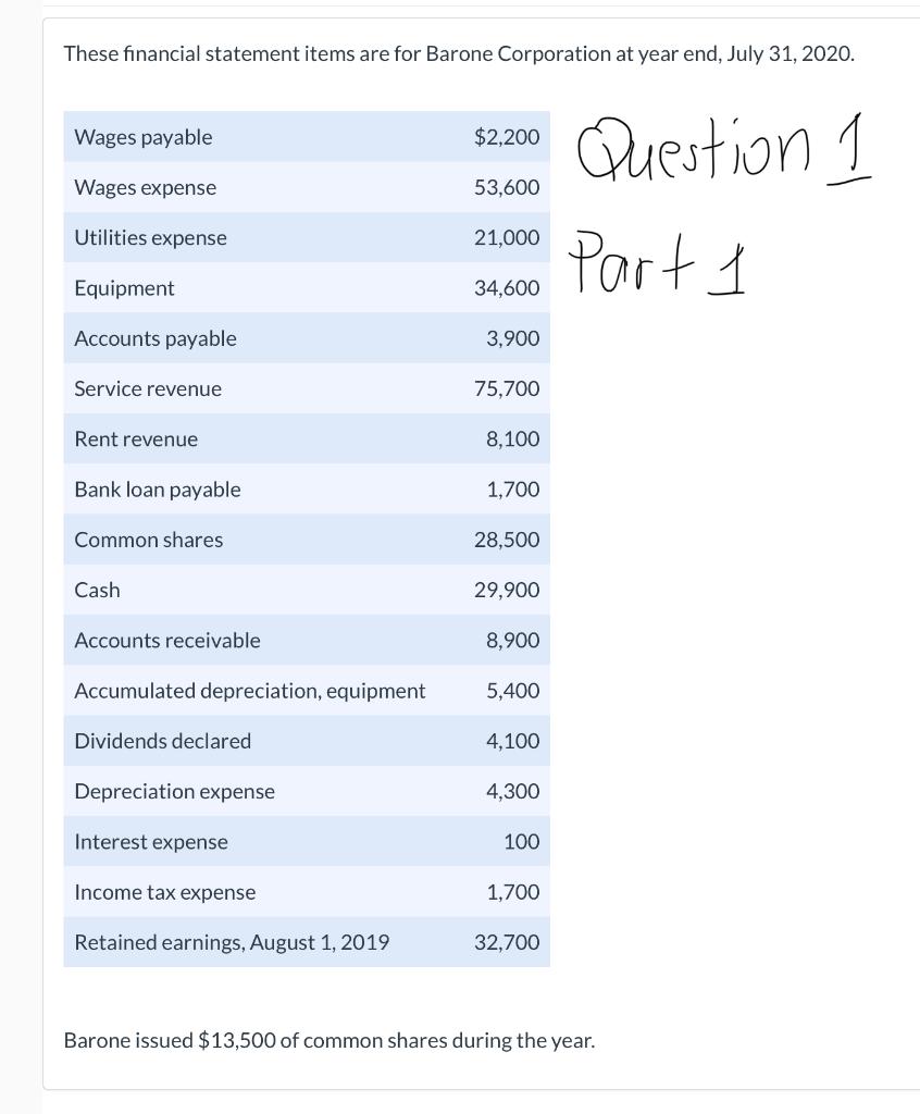 Please help me to answer this question 1 to 4 and when