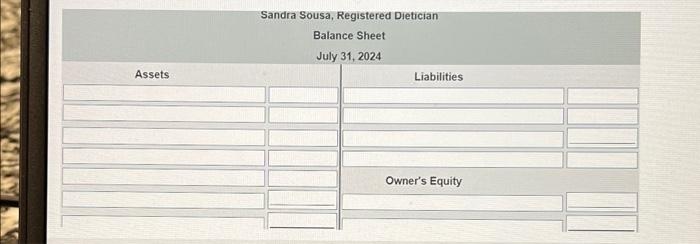 the trial balance.) Road the requirements Data table Income statement Month Ended