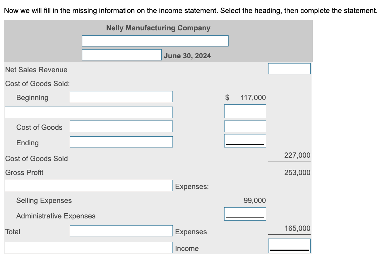 below Fill in the blanks with the missing words, and replace the