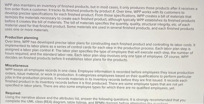 multiplicties for each class? Requirea information [The following information applies to the