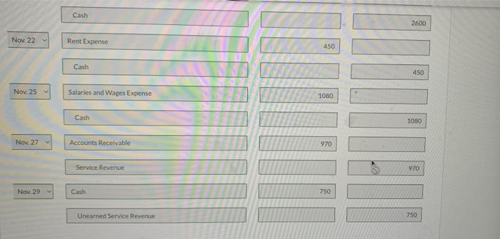 10 12 15 17 Paid $1.220 for salaries due employees, of which