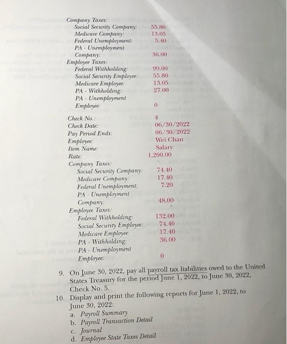 the Journal. This is the Payroll Summary This is Payroll Transaction Detail