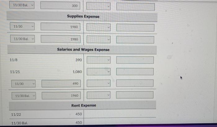 Credit account titles are automatically indented when the amount is entered. Do