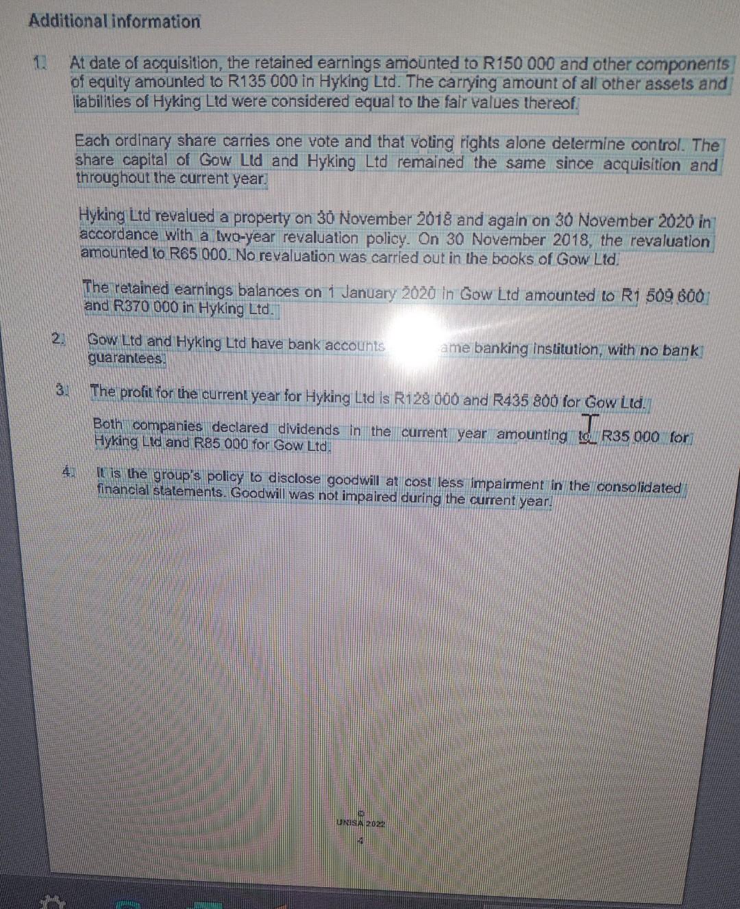  Question 4. Select the correct option. The process when preparing the