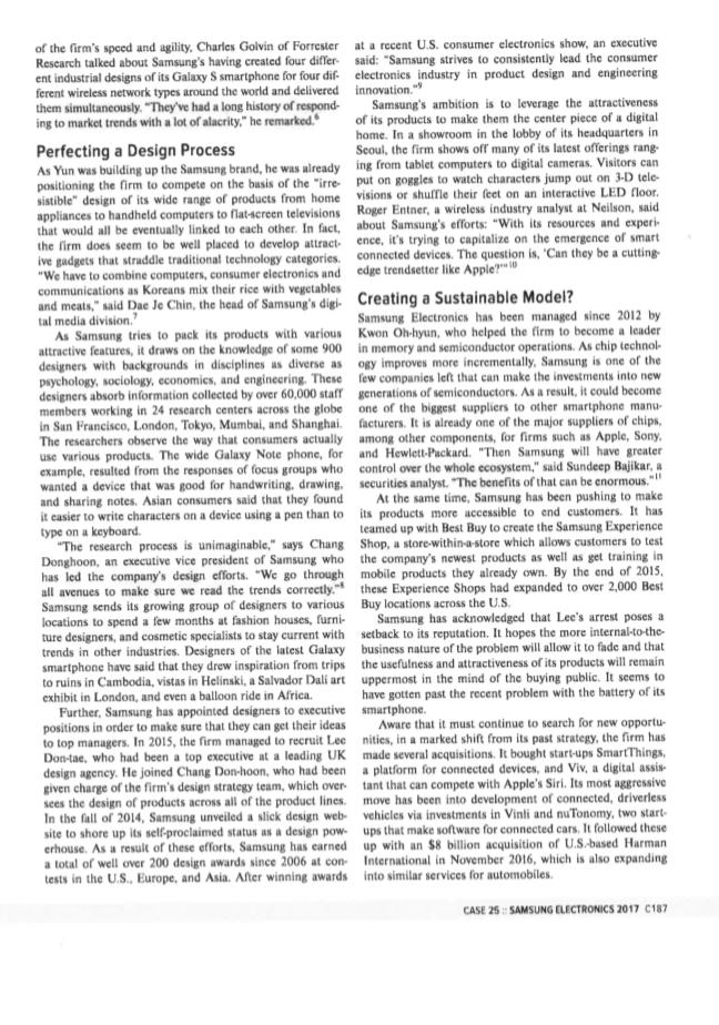 themselves with short- Samsung, was arrested on bribery charges. This drew con-