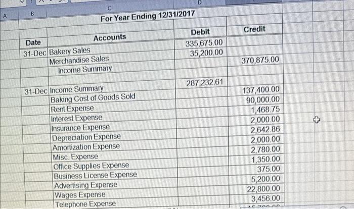 you will complete the remaining portion of the final prolect workbook. Notice