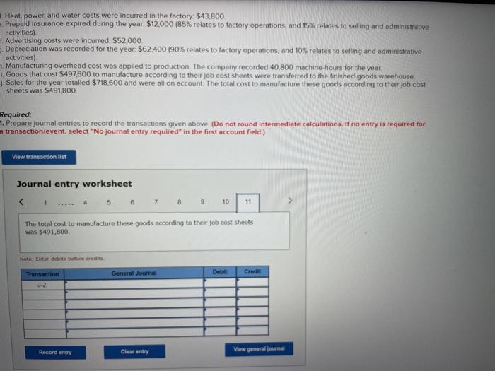 on account $200.000 D. Raw materials were requisitioned for use in production