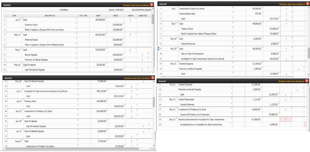 Note: You must complete Comprehensive Problem 4 (Part A) before completing Comprehensive