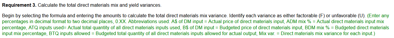 Tempting Trail Mix with the following actual quantity, cost, and mix of