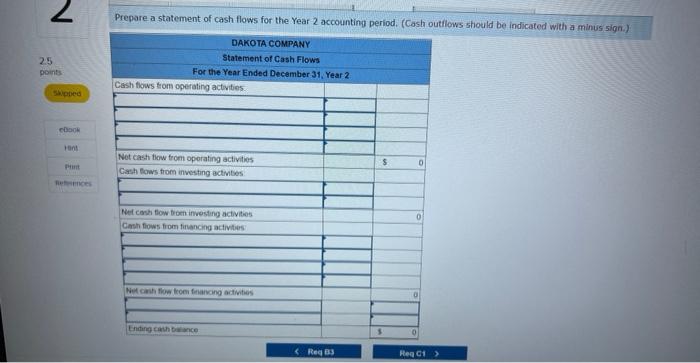 1. Acquired $30,000 cash from the issue of common stock. 2. Paid