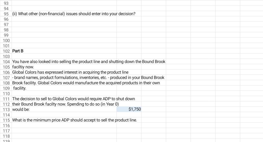 QUESTION 1 2 Parts A and B Please highlight your answers 3