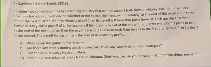  Just part D please .. and please right the info out