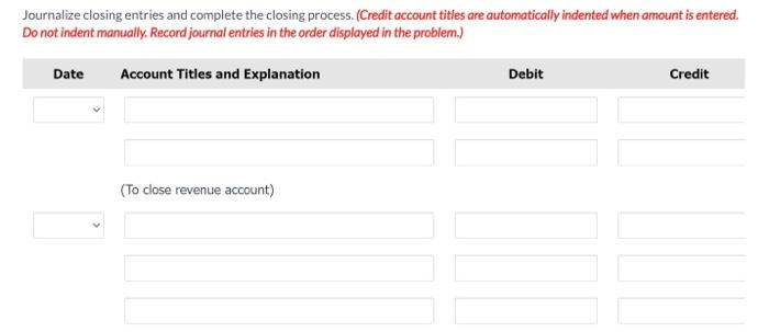 During July, the following transactions were completed. July 1 Crane invested $20,200