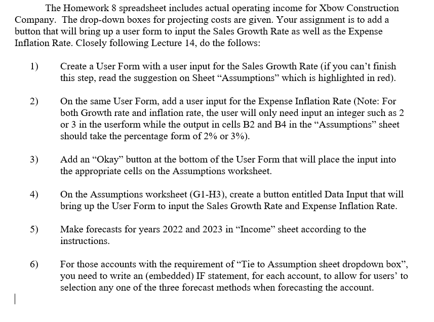 Please use step by step and formulas when inputting, thank you!! The