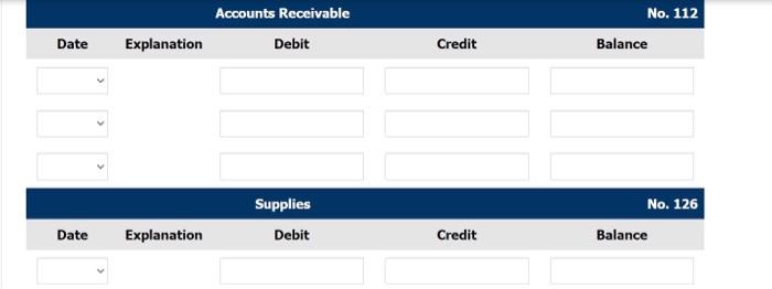 1 Crane invested $20,200 cash in the business. 1 Purchased used truck