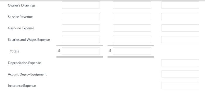 Billed customers $6,000 for cleaning services. 31 31 Paid $350 for the