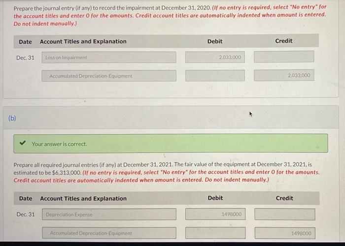 special strapping equipment in its packaging business. The equipment was purchased in