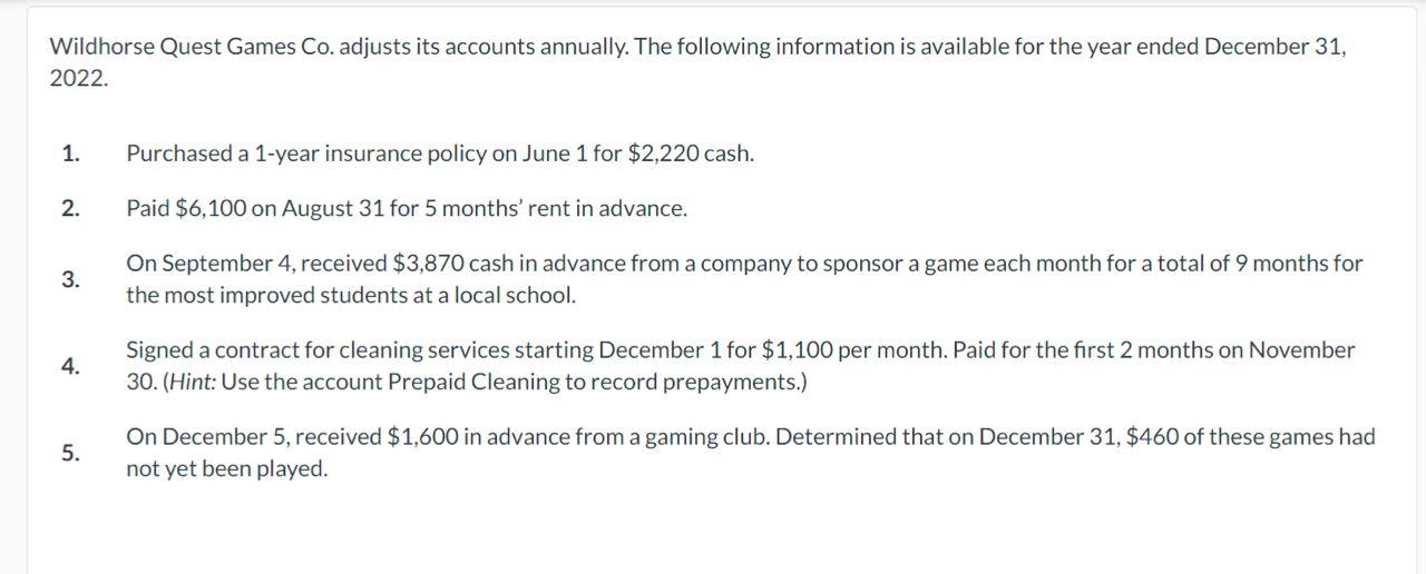 Fill in empty boxes Below are the options provided for dates Part