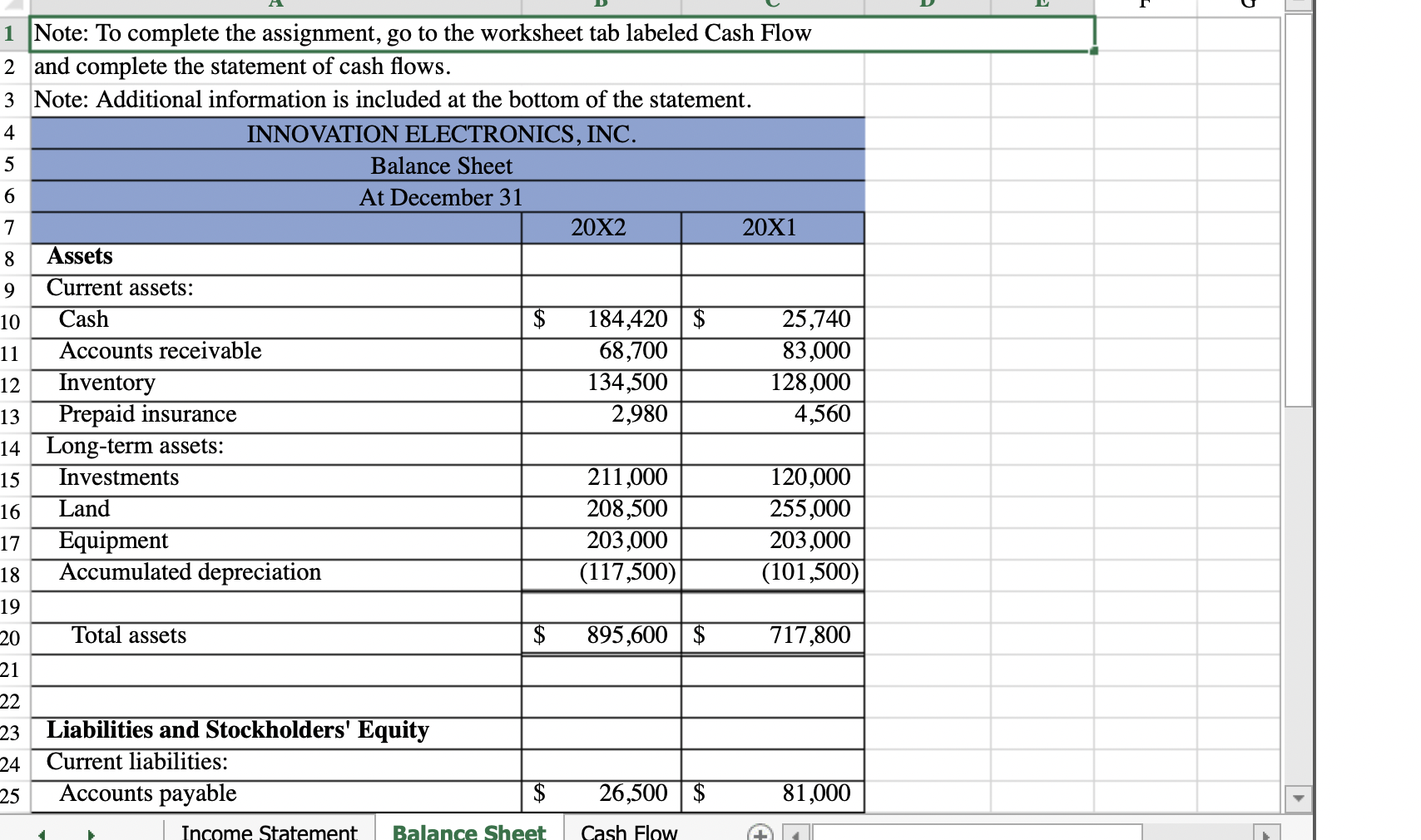 information included in the Excel Simulation and the Excel functions described below