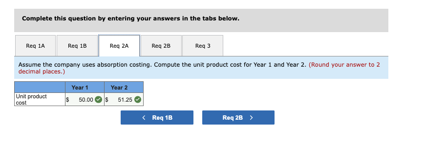 Company manufactures and sells one product. The following information pertains to each