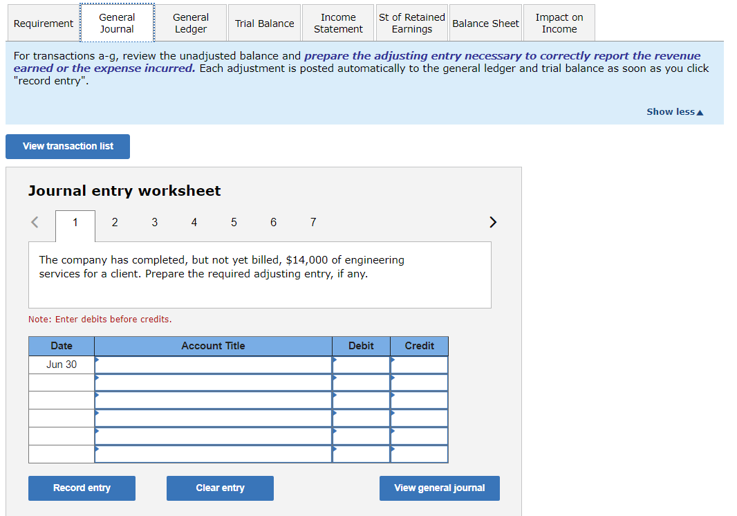 and recorded the following transactions in its first month of operations. June