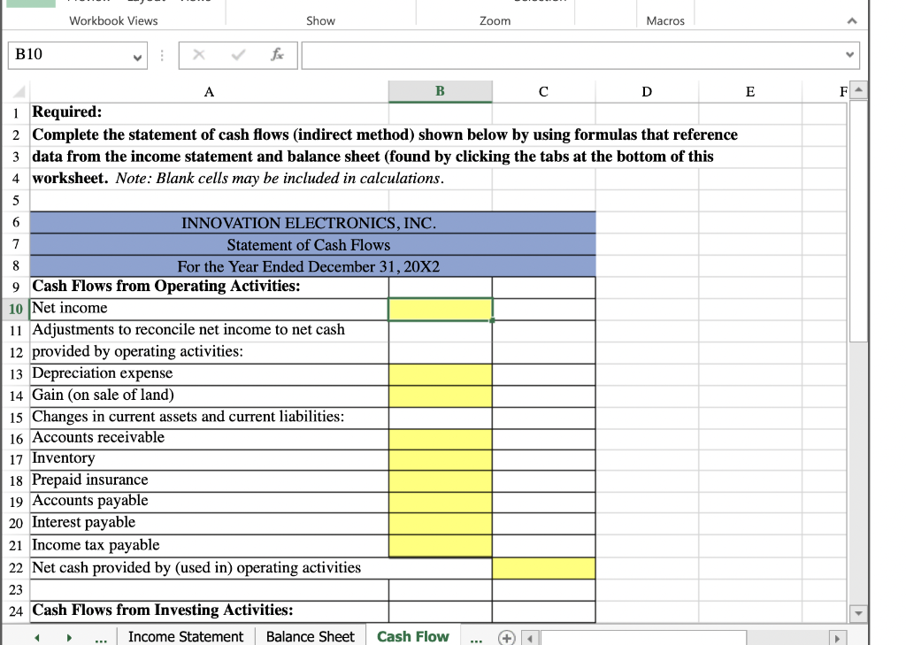 to data from another cell in a separate tab in the worksheet.