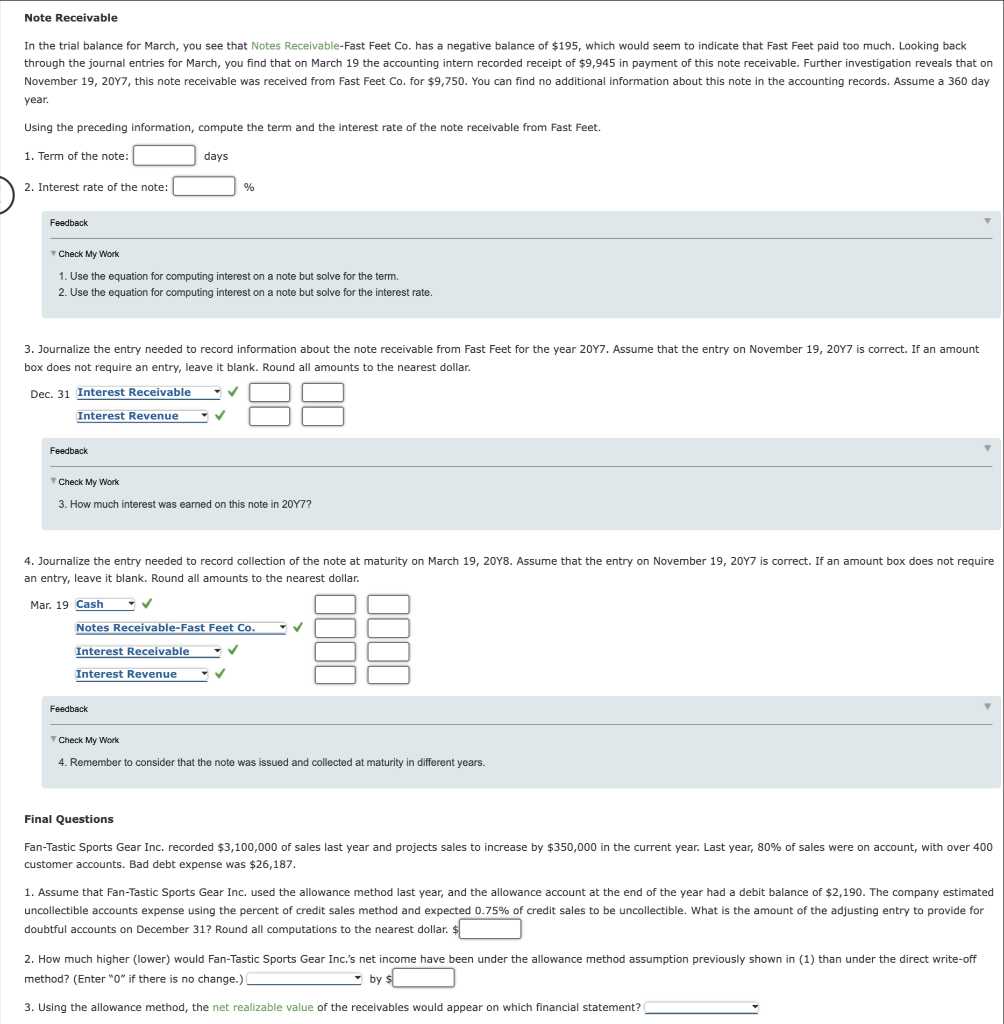 A, D # 3 OPTIONS: 1. Allowance method 2. Direct write off