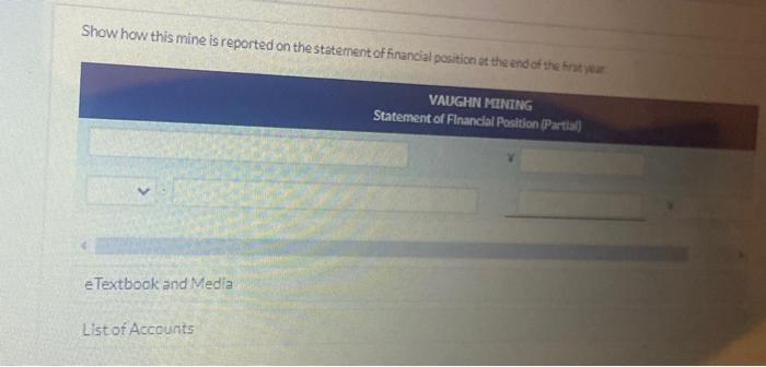 in Progress Vaughn Mining purchased for 14,620,500 a mine that is estimated