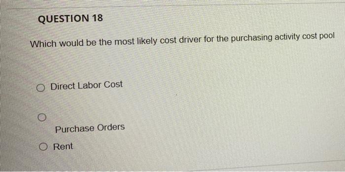 is less than the unit variable cost. QUESTION 16 Current trends in