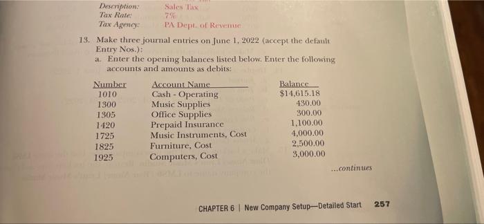 about the company but has bied you to comert the accounting records