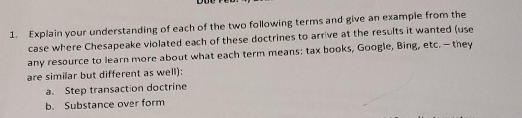 what is the difference between step transaction doctrine 1. Explain your understanding
