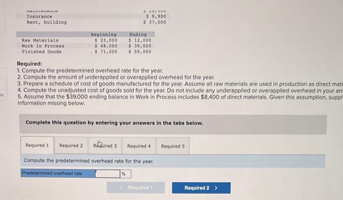 and applies overhead cost to jobs on the basis of direct materials