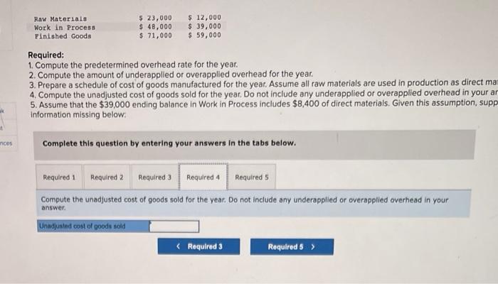 of manufacturing overhead for an estimated allocation base of $91,000 direct material