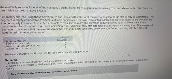 for films and television. Much of the companys work consists of short