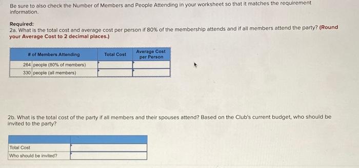 change the Total Rental Cost and Other Data inputs in your worksheet