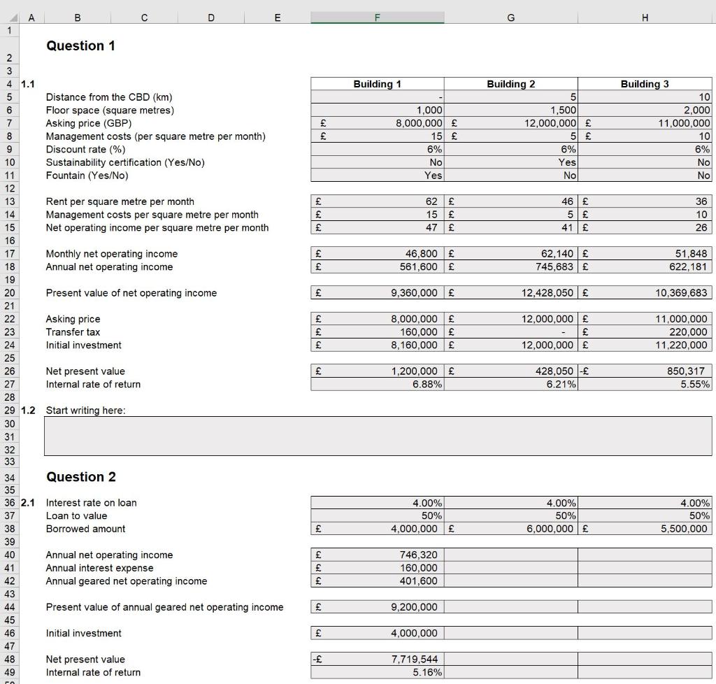 USING THE SAME FORMAT AS IN THE EXAMPLE, THANK YOU!!! 2.1: Would