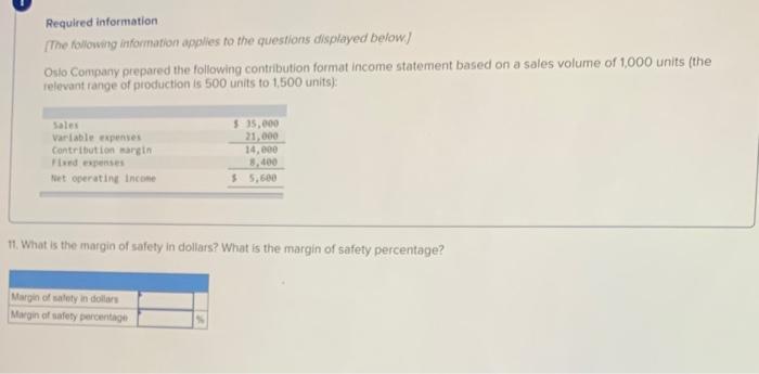i need the answer to that question Required information The followitg inforrtafion