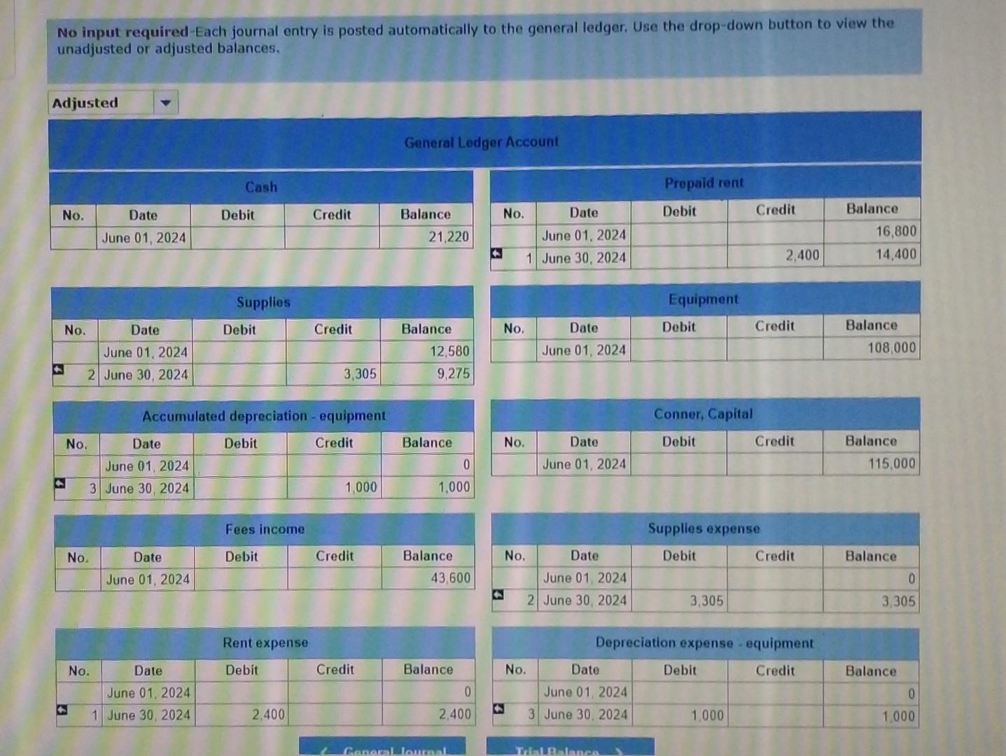 prepare the adjusting entry necessary to correctly report the revenue earned or