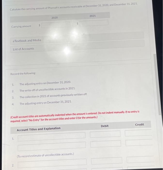 Accounts Receivable Number of Days Outstanding Estimated % Uncollectible 202 0-30 days