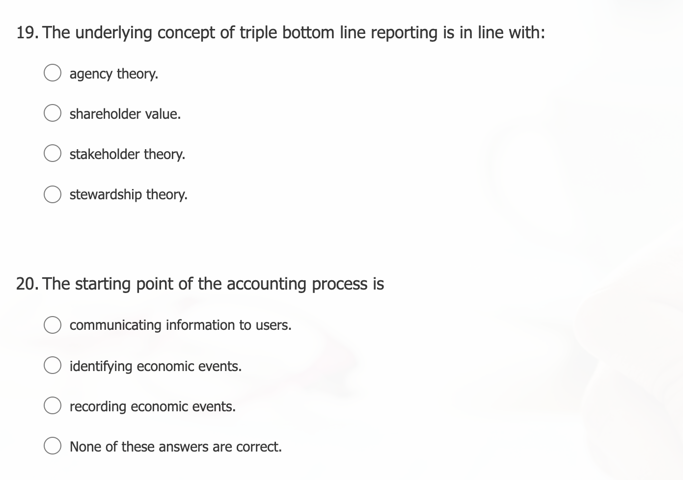 off debts as they fall due. continuity of orders for the factory.