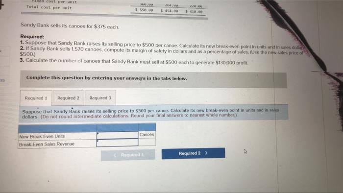 Changes Affect Profitability ting Margin of Safety, Target Profit [LO 6-1, 6-2,