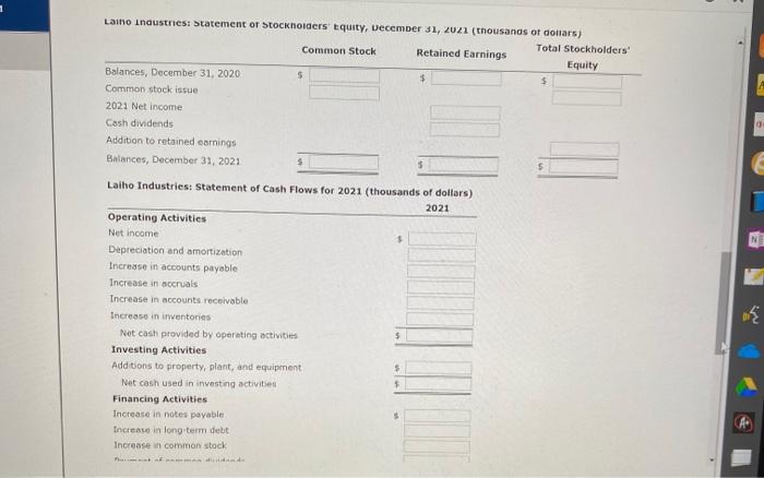acalysis to answer the questions below. Do not round intermediate calculotions. Enter